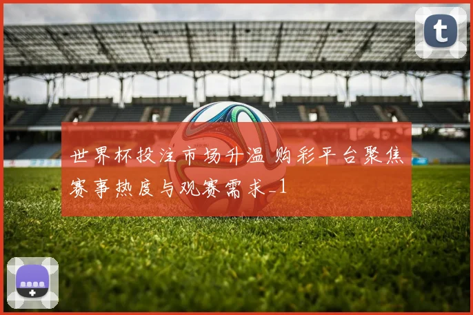 世界杯投注市场升温 购彩平台聚焦赛事热度与观赛需求_1